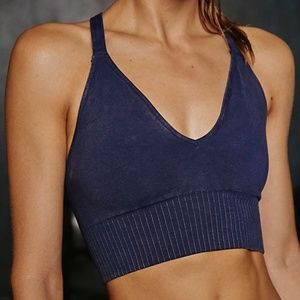 Free People Movement Good Karma Crop Top Size Medium/Large